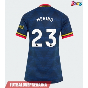 Lacne Ženy Futbalové dres Arsenal Mikel Merino #23 2026-27 Krátky Rukáv - Preč